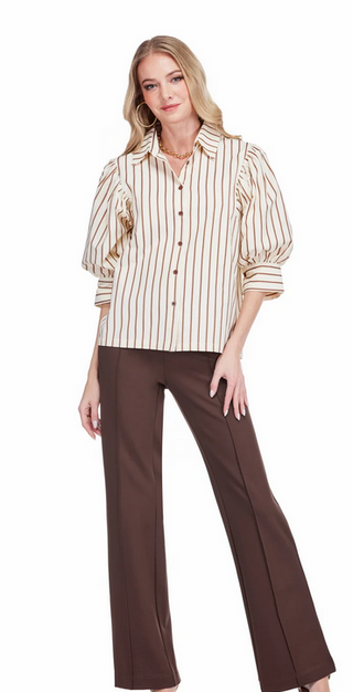 Jade Puff Sleeve Shirt