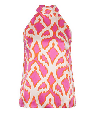 Esqualo Pink and Orange Top