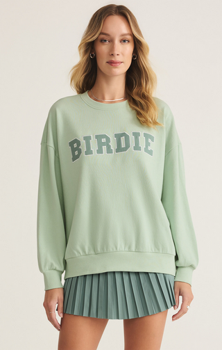 Z Supply Birdie Sweatshirt / Honeydew