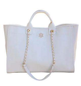 Caroline Hill Melissa Tote Bag Cream
