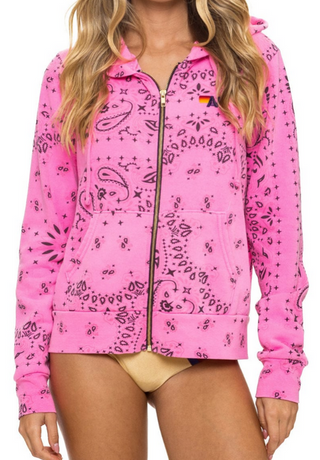 Aviator Nation Bandana - Zip Hoodie