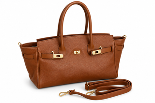 Ruga Cognac Tote Bag