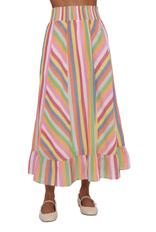 Love The Label Surya Stripe Skirt