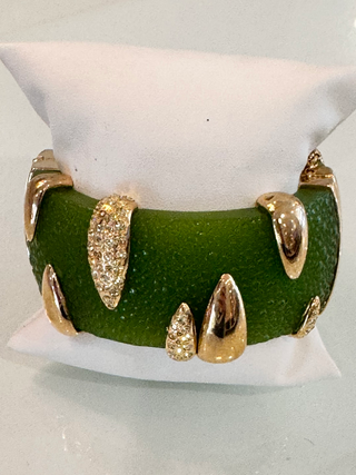 Celedon Hinge Bracelet