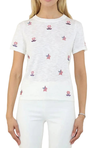 Metric Knits Patriotic Tee