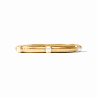 JV, Catalina Hinge Bangle-Pearl-OS