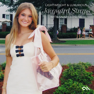 Case Mate Case-Mate Ballet Pink Bow Jelly Tote Bag