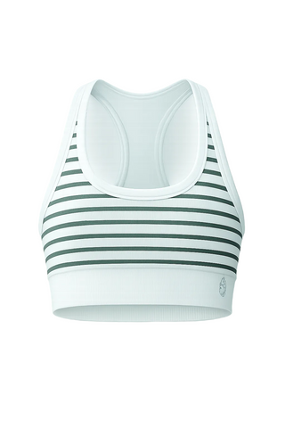 Free People Go To Stripe Bra in Frosty Combo