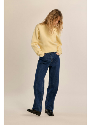 Molly Bracken Us Ladies Yellow Knitted Sweater