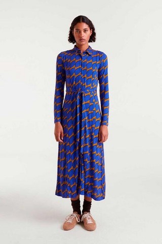 Compania Fantastica Blue Maxi Dress