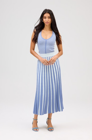 Allison Quinn Skirt in Blue Multi