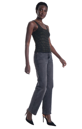 Karina Grimaldi Bowie Embellished Knit Tank