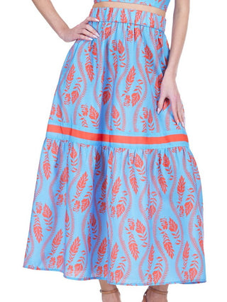 Joy Joy Crimson Fern Skirt