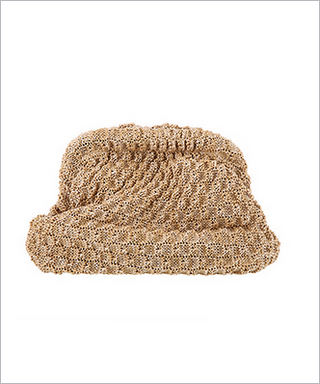 Monkee's Jewelry And ACC Woven Straw Clutch