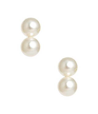 Lisi Lerch Inc. Large Belle - Double Pearl Earrings - Belle of the Ball