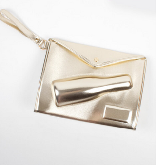 SMALL 3D CHAMPAGNE POUCH / MULTI