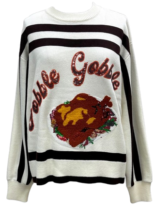 Queen Of Sparkles Gobble Sweater
