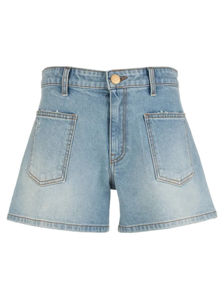 Kut Jane High Rise Long Short-Frt& Bck Patch Pkts