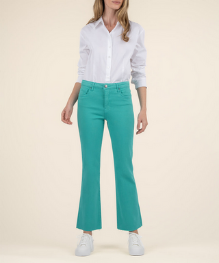 Kut Kelsey Turquoise High Rise