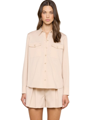 L'Agence Pearson Military Blouse