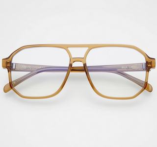 Freyrs Billie Blue Light Readers Reading Glasses Unisex Eyeglasses / Brown