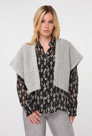 Esqualo Gilet Cardigan /  Color Options