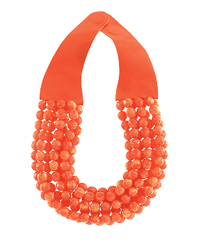Monkee's Jewelry And Acc Gemstone Beaded Necklace / Multiple Color Options