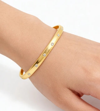 Ella Stein Gold Lucky 7 Cuff Bracelet