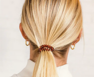 Teleties Spiral Hair Coils | Small | Tortoise Hair Ties