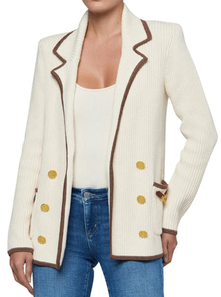 L'Agence Ranch Knit Blazer