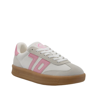 Back 70 DOUBLE in COW WHITE PINK Sneakers