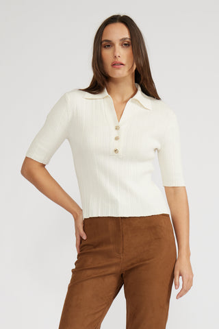 Lucy Paris Callan Knit Top