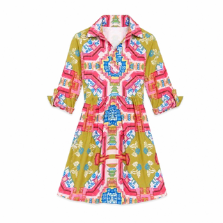 House of MBR Blythe Empire Dress Short