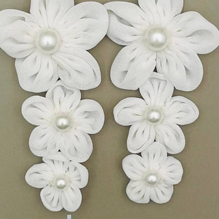 242 South Chic - 3-Tier Floral Pearl Dangle Multiple Colors Accessories;Accessories/Jewelry Whitney's Picks TWO FORTY-TWO SOUTH