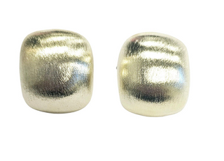 SF Small Yves Studs / Brushed Gold