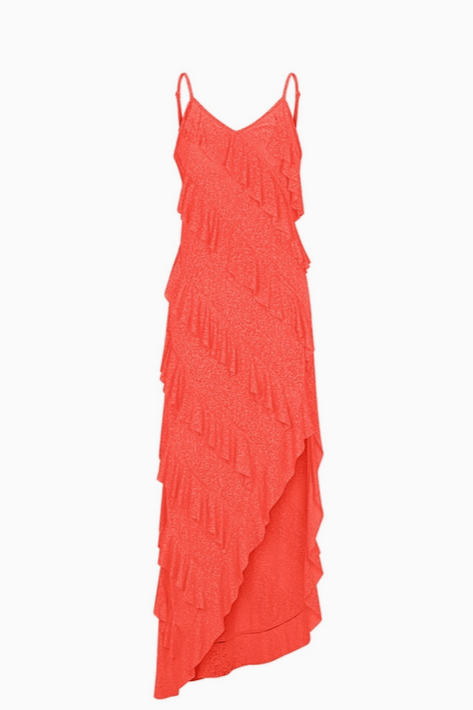 Pitusa Mermaid Asymmetric Ruffle Dress / 2 Color Options Monkee's of Myrtle Beach Pitusa Mermaid Asymmetric Ruffle Dress / 2 Color Options Monkee's of Myrtle Beach