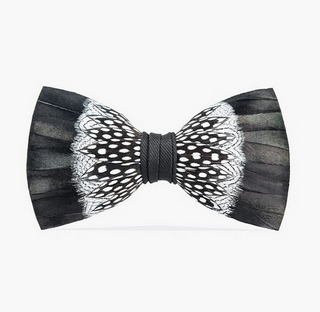 Brackish St. Pierre Bow Tie / Black & White