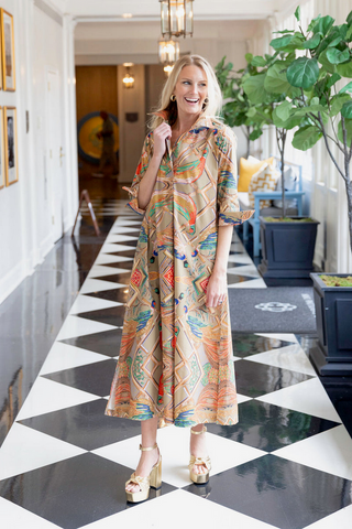 House of MBR Winston Shirt Dress Long