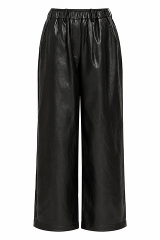 Dolce Cabo Faux Leather Barrel Leg Pant/ Multiple Colors