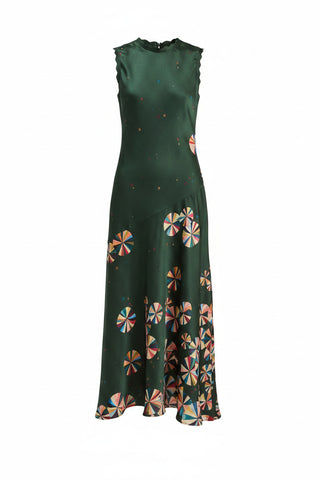 Vilagallo Multi Color Maxi Dress