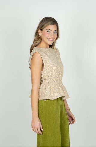 Emily Mccarthy Aria Top - Mosaic
