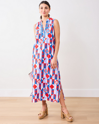 Printfresh Ocean View Long Tunic Dress