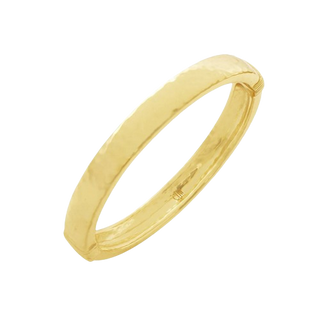 Capucine De Wulf Cleopatra Oval Hinged Bangle