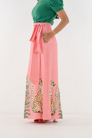 Emily McCarthy Audrey Skirt in Cabana Cat