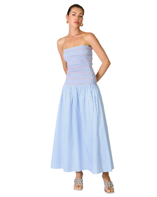 Line and Dot Eleni Smocked Dress