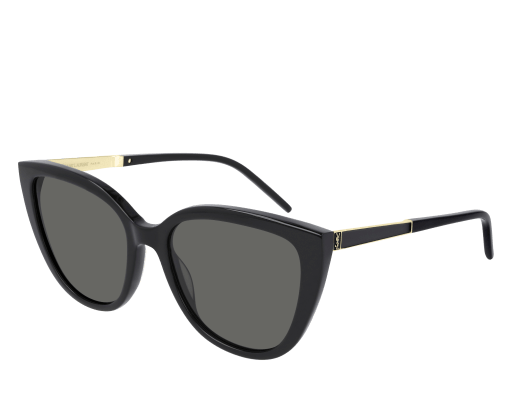 Saint Laurent Style: SL M70-002 | Women\'s Sunglasses | Black + Gold Saint Laurent Sunglasses Women main image 3