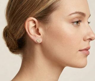 Ella Stein Classic Bloom Clover Stud Earrings