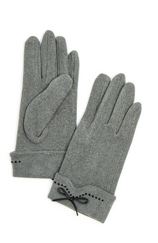 Two's Company Cuff And Bow Glove / 2 Color Options