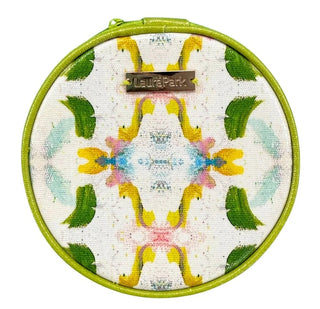 Laura Parks Dogwood Round Jewelry Case