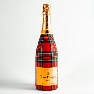Beau Bottles  Red and Green Christmas Tartan - Made For Veuve